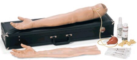 Brazo masculino de entrenamiento para punciones arteriales 375-80001