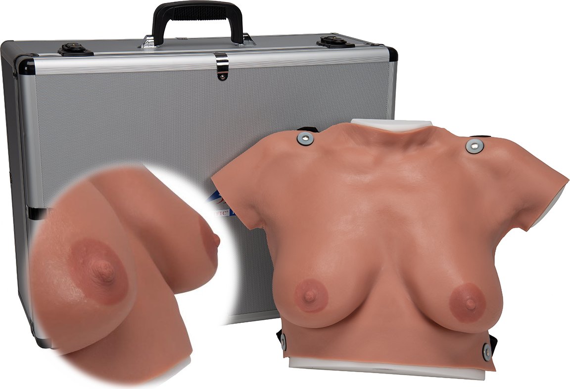 Modelo para la autoexaminaci�n de mamas para colgar  L50