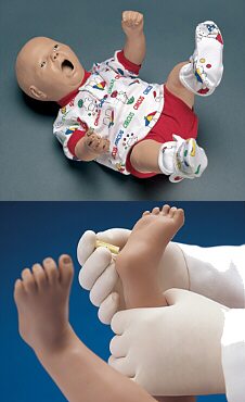 Entrenador sobre cuidados m�dicos del paciente neonatal S100