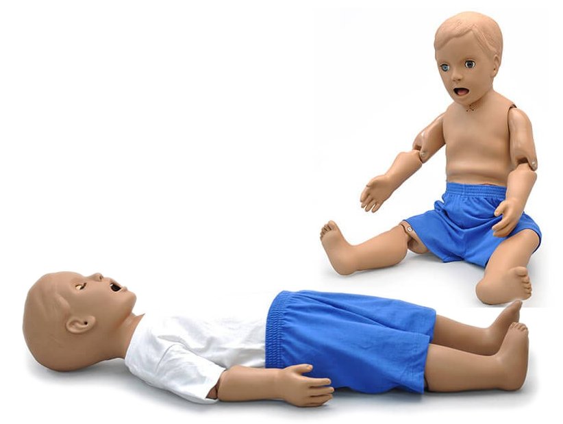 Maniqu� para el cuidado del paciente pedi�trico de 1 a�o S110