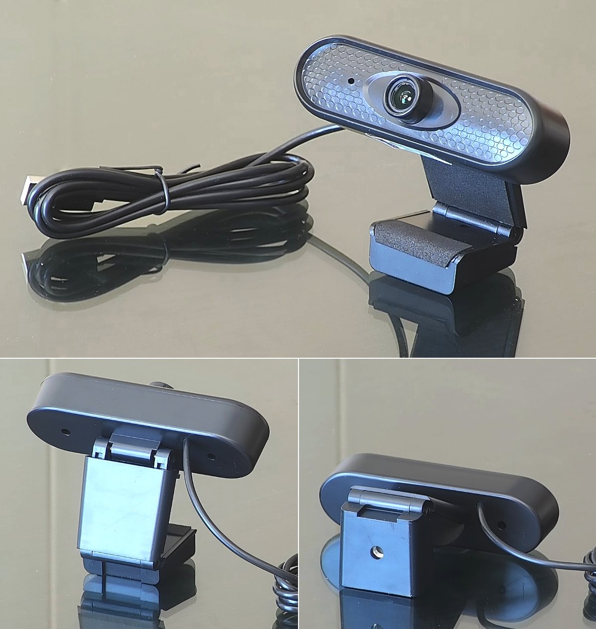 Sistema básico para videoconferencias y clases personales con cámara HD1080p Q6