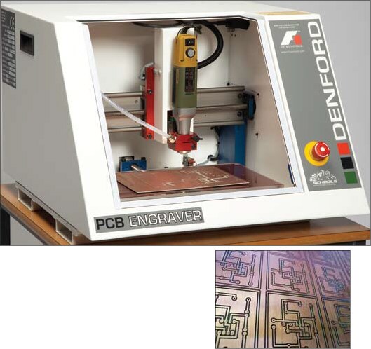 Router CNC para fresar circuitos impresos PCB Engraver Base