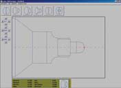 Captura de pantalla de Lathe CAM Designer
