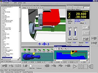 Simulaci�n de maquinado CNC en Realidad Virtual