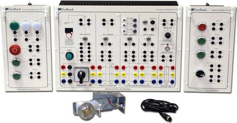 Módulo Powerframes p/el Estudio de Dispositivos de Control Electromagnético de Motores en Laboratorios de Electrotecnia 60-070-EMC