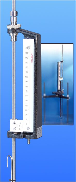 Limnímetro de punta y gancho c/escala de 150 mm H1-1 150