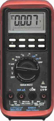 Multimetro Digital Port�til con salida para PC BM-815