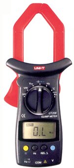 Pinza voltamperom�trica digital UT-206