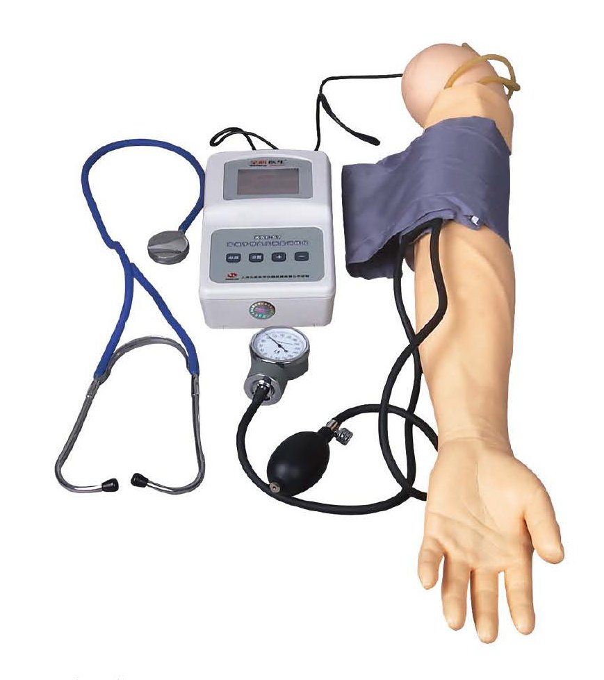 Brazo de entrenamiento avanzado para la toma de la presión arterial y accesos IM e IV HS7