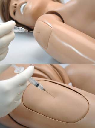 Insumo p/S201: Juego de almohadillas de repuesto p/inyección intramuscular en muslos y brazos S201.857