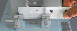 Adaptador p/montar cuchillas descartables en el micr�tomo tipo Spencer 820 Spencer 820 ACD