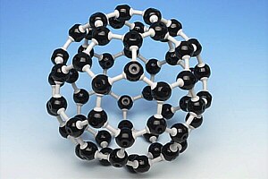 Modelo de Buckminsterfullereno (60 átomos) MKO-102-60