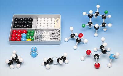 Conjunto básico de modelos moleculares p/Química Orgánica MMS-001