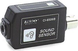 Sensor ac�stico compatible con interfases de la l�nea Science Workshop CI-6506B