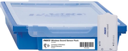 Juego de 8 sensores inalámbricos de Sonido e Intensidad Sonora PS-3342
