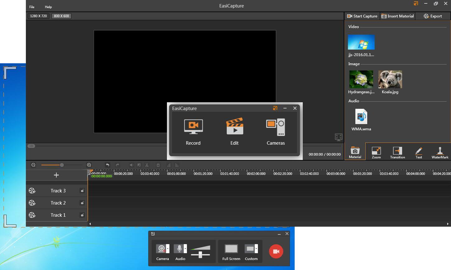 Software p/capturar y editar video/s de pantalla de PC y/o cámara externa , licencia p/1 puesto de trabajo Soft Capture