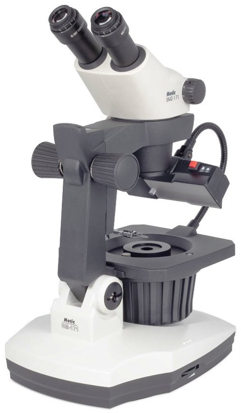 Lupa estereoscópica binocular de altas prestaciones para gemologÃa GM-171 Bino Std