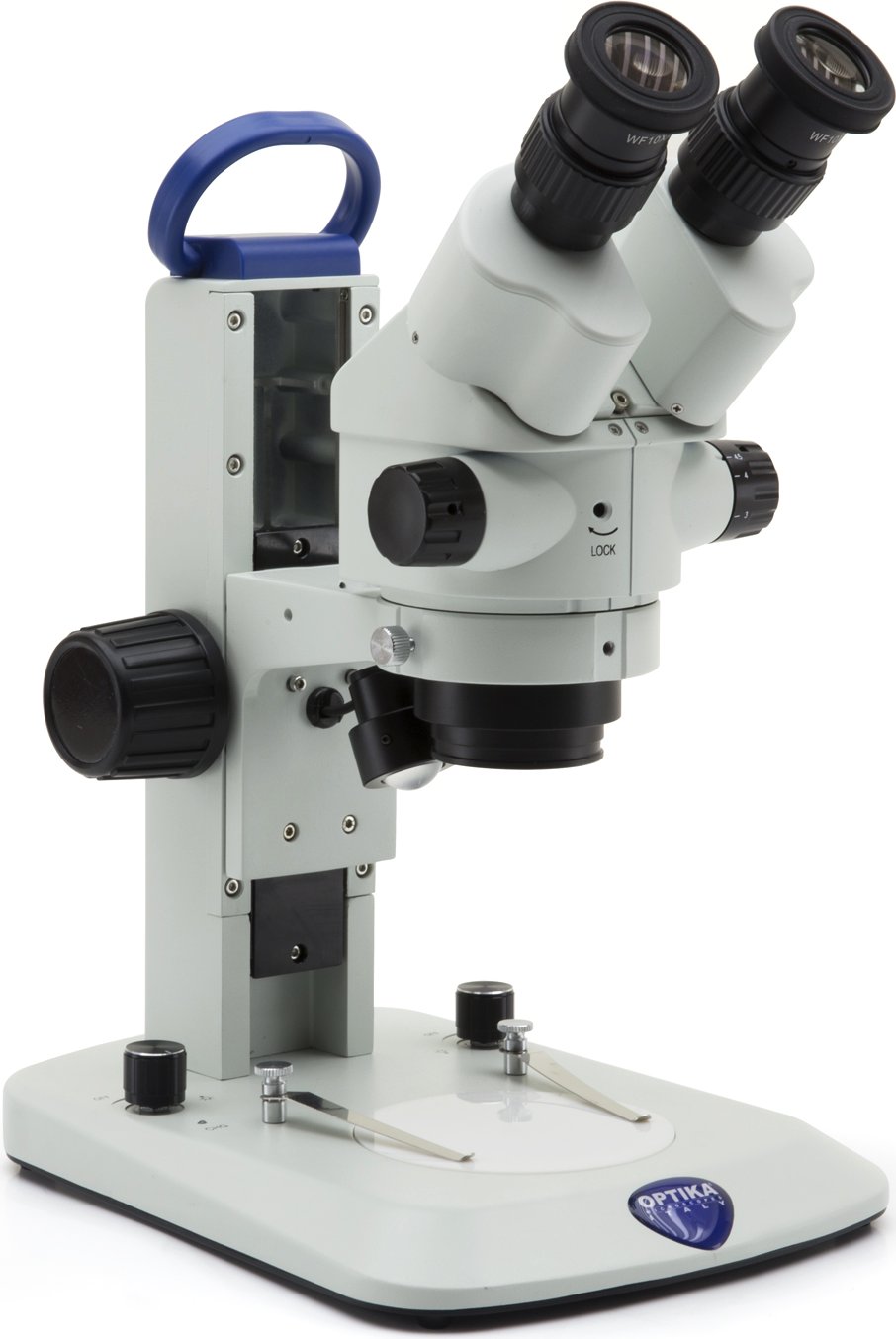 Lupa estereoscópica binocular autónoma, con Zoom 7 a 45X, iluminación LED y baterÃa recargable SLX-2