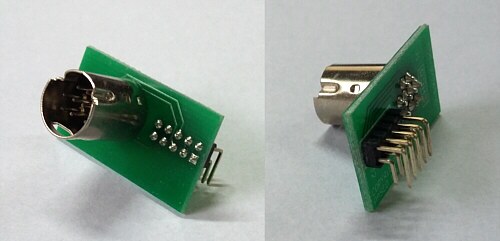 Repuesto p/sensor PasPort: circuito impreso c/conector DIN 004-07269