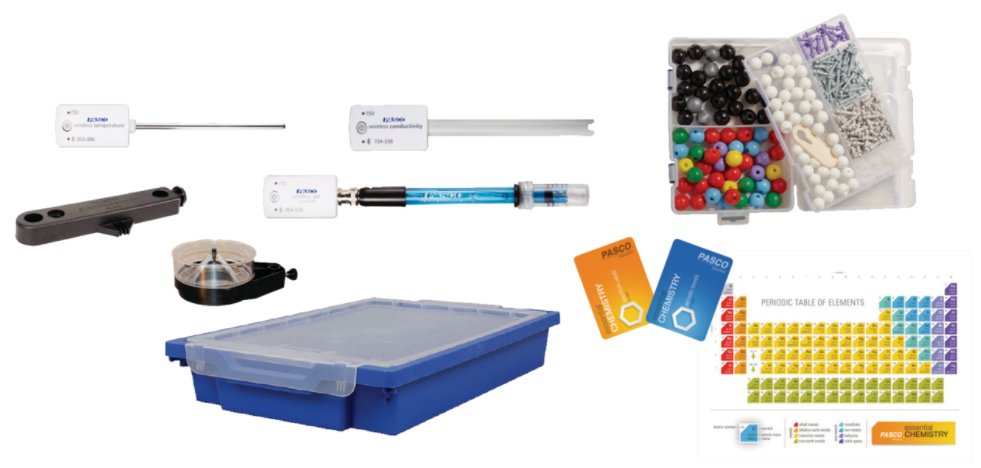 Kit esencial para aprender Química con sensores y TIC EC-6360
