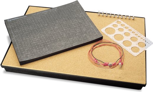 Conjunto para relevamiento de campos eléctricos, SIN fibra con tinta conductora PK-9023-KIT